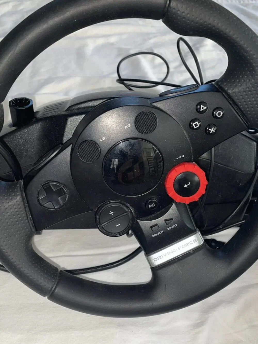 Logitech Driving Force GT E-X5C19 Steering Wheel with Pedals